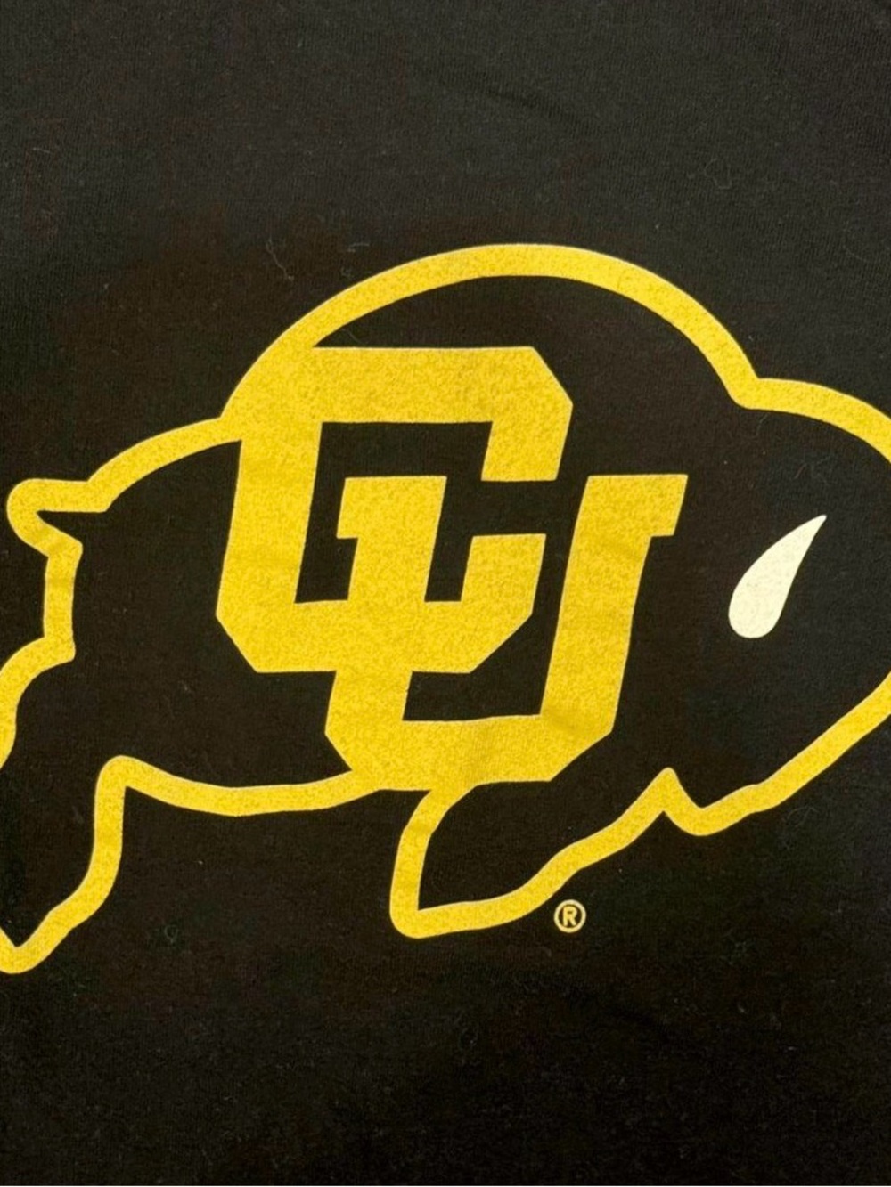 Unisex Buffalo Logo Black & Gold Home Game Tee